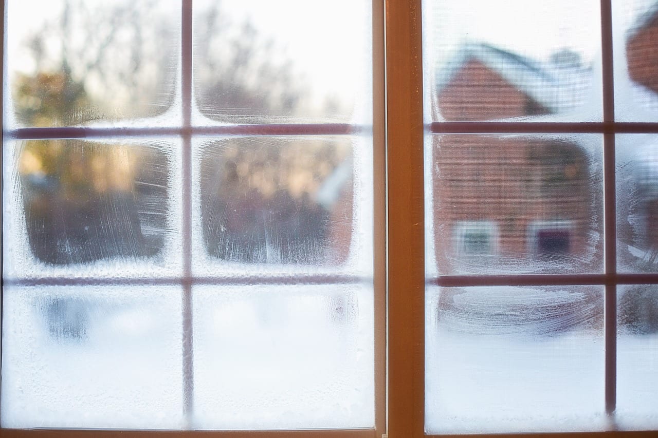 Fenster im Winter