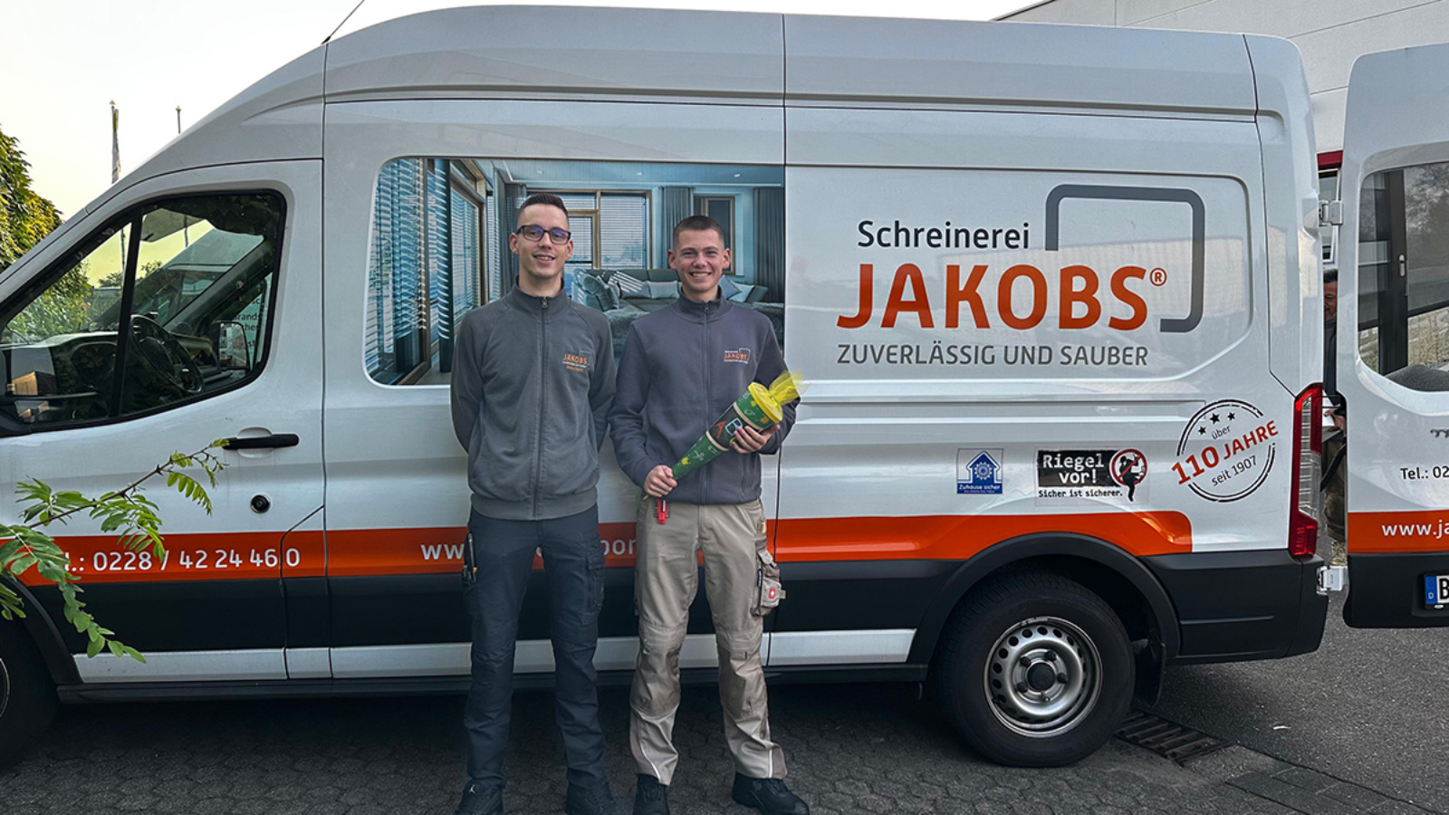 Neuer Azubi bei Jakobs: Willkommen, Tim!