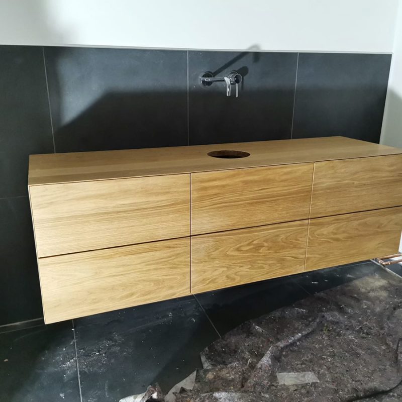 Kundenprojekt Waschtisch 1/2