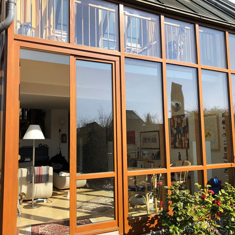 Projekt Holz-Alu-Fenster Front