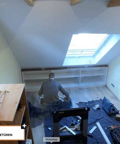 Dachschrägenschrank