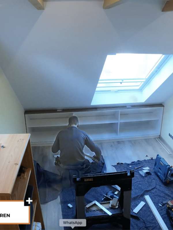 Dachschrägenschrank