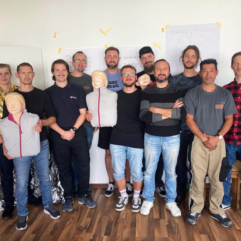 Erste-Hilfe-Kurs bei Jakobs