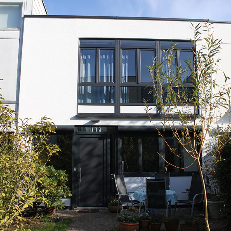 energetische Sanierung / Fensterinstallation nachher