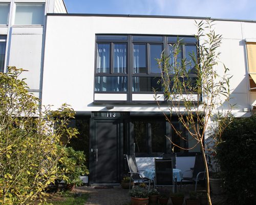 energetische Sanierung / Fensterinstallation nachher