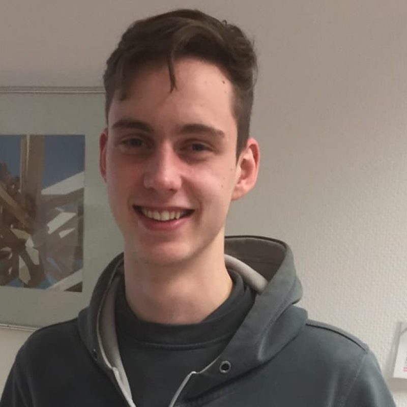 Auszubildender Marco Barth