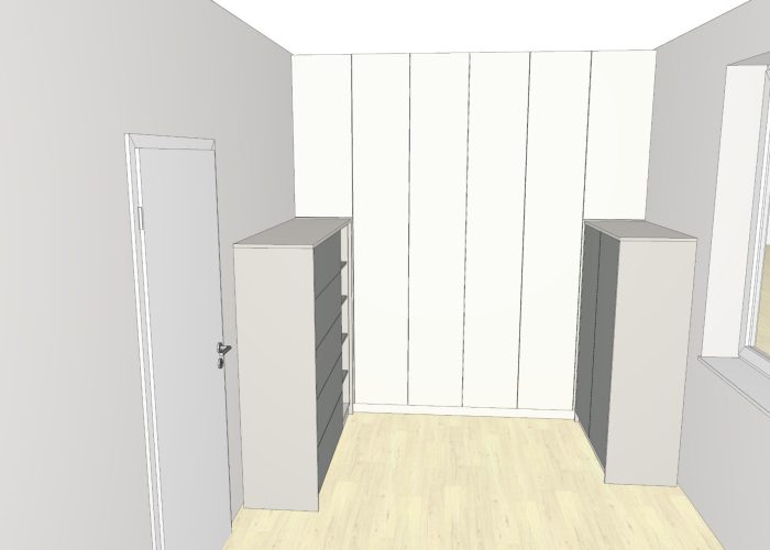 Kleiderschrank Variante
