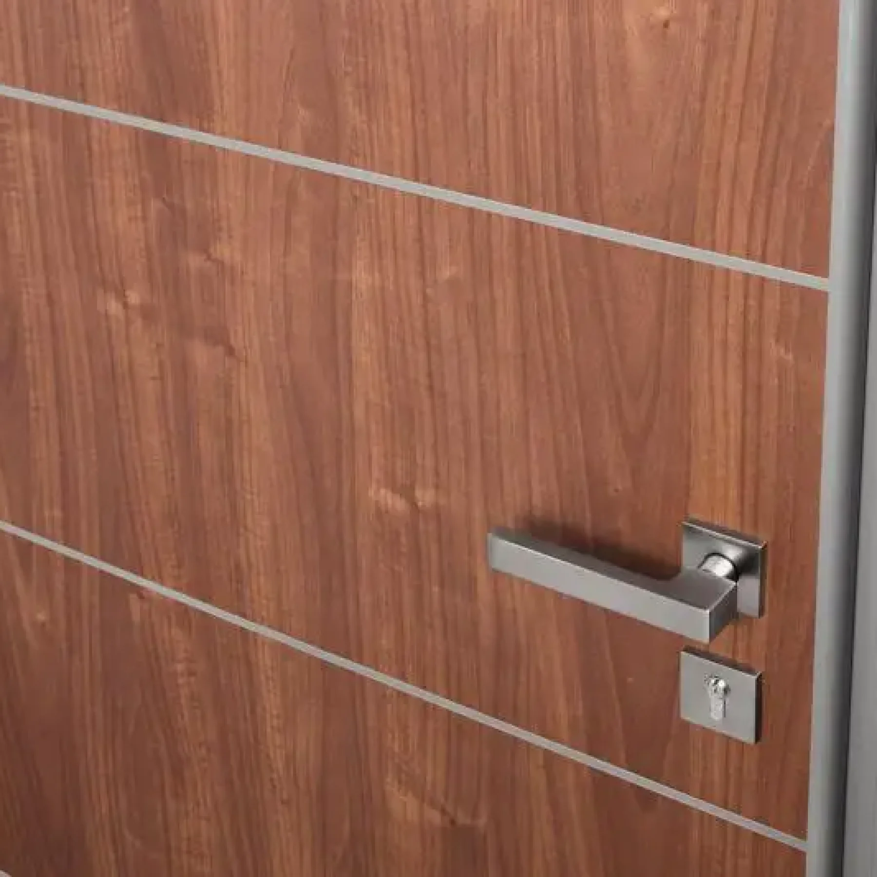 Gewährleistung trotz Temperaturunterschiede, dass sich die Tür nicht verzieht und immer sicher schließt.