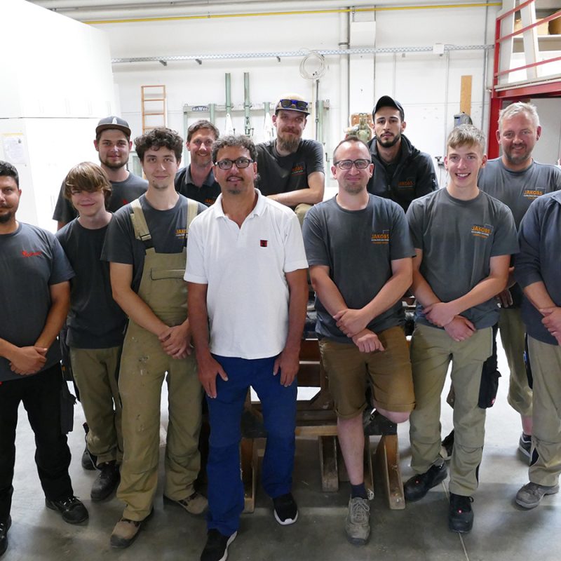 Gruppenbild am Ende der Schulung