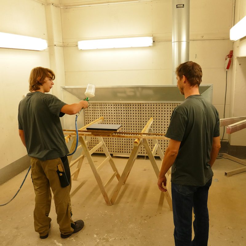 Ausbildung in unserer Werkstatt
