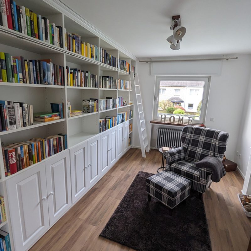 Die Verwirklichung eines Traums: Ein maßgefertigtes Lesezimmer