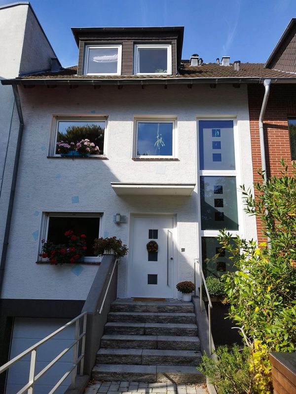 Treppenhaus Fenster Neu außen