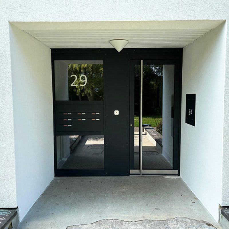 Erneuerung der Haustüranlagen für Mehrfamilienhäuser