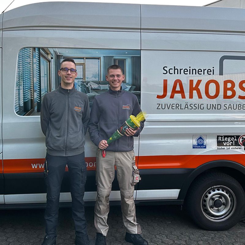 Neuer Azubi bei Jakobs: Willkommen, Tim!