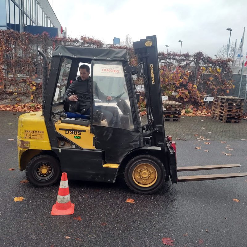 Gabelstapler Führerschein