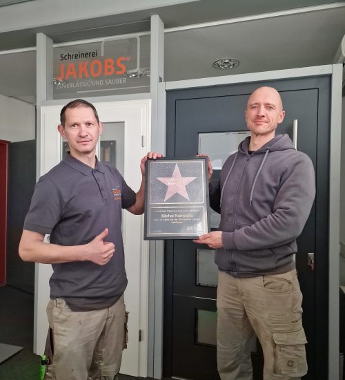 10 Jahre Schreinerei Jakobs – Danke, Michal!