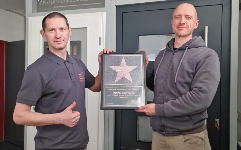 10 Jahre Schreinerei Jakobs – Danke, Michal!