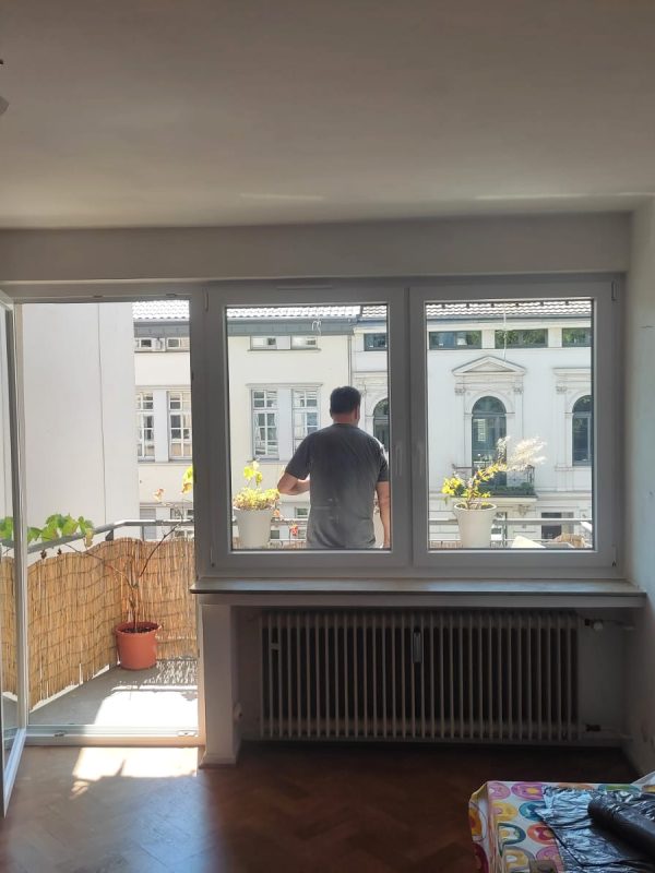 Wohnzimmer Fenster nachher