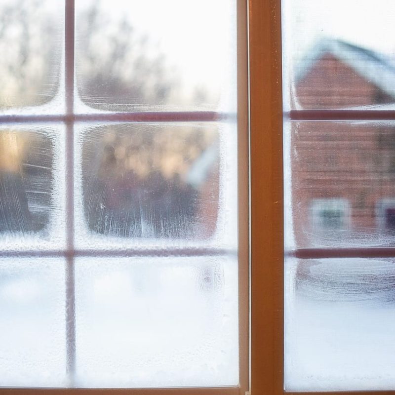 Fenster im Winter